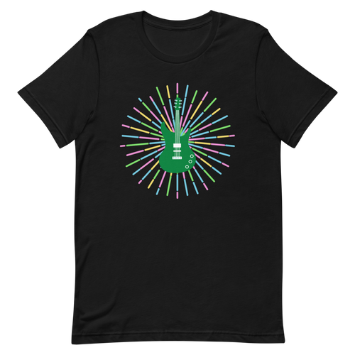 Green Guitar T-Shirt