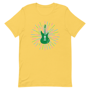 Green Guitar T-Shirt