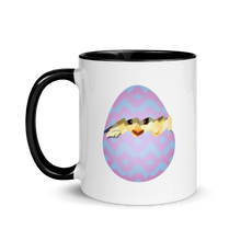 Load image into Gallery viewer, Chicken or Egg Mug with Color Inside
