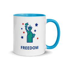 Load image into Gallery viewer, Freedom Mug with Color Inside