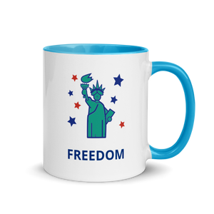 Freedom Mug with Color Inside