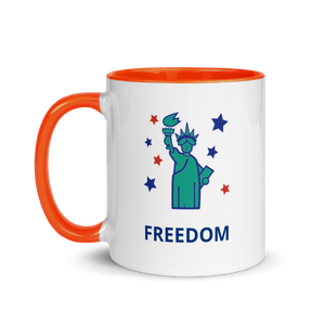 Freedom Mug with Color Inside