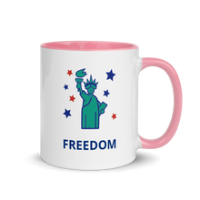 Load image into Gallery viewer, Freedom Mug with Color Inside