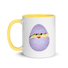 Load image into Gallery viewer, Chicken or Egg Mug with Color Inside