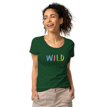 Load image into Gallery viewer, Wild Women’s basic organic t-shirt