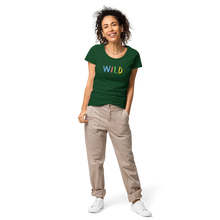 Load image into Gallery viewer, Wild Women’s basic organic t-shirt