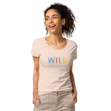 Load image into Gallery viewer, Wild Women’s basic organic t-shirt