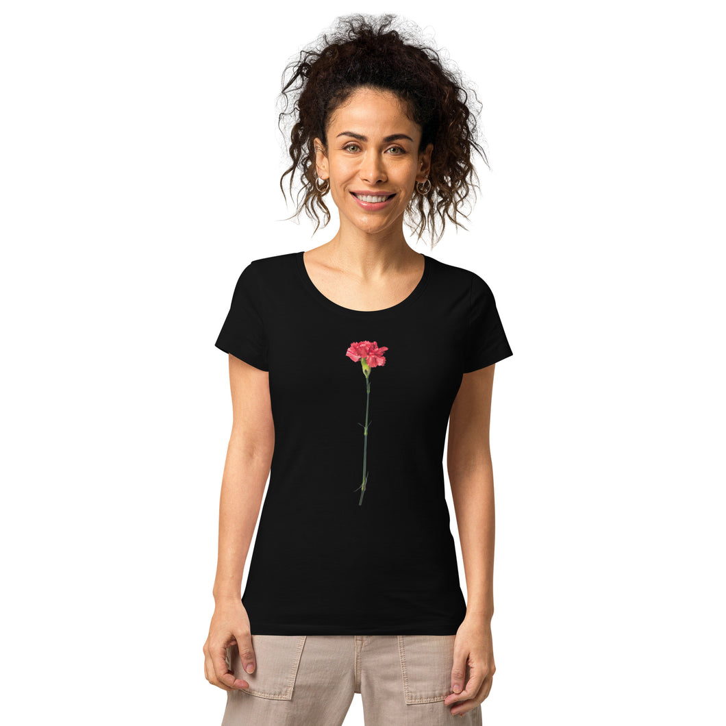 Flower Women’s basic organic t-shirt