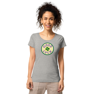Good Luck Women’s basic organic t-shirt
