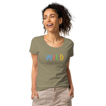 Load image into Gallery viewer, Wild Women’s basic organic t-shirt