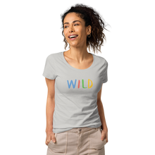 Load image into Gallery viewer, Wild Women’s basic organic t-shirt