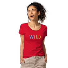 Load image into Gallery viewer, Wild Women’s basic organic t-shirt