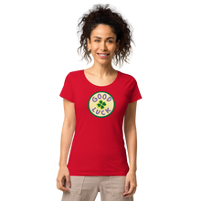 Load image into Gallery viewer, Good Luck Women’s basic organic t-shirt