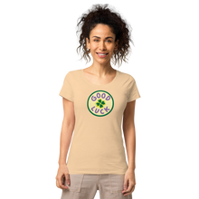 Load image into Gallery viewer, Good Luck Women’s basic organic t-shirt