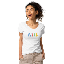 Load image into Gallery viewer, Wild Women’s basic organic t-shirt