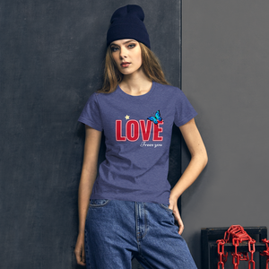 Love Frees you short sleeve t-shirt