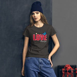 Love Frees you short sleeve t-shirt
