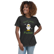 Load image into Gallery viewer, Keep Calm and Meditate Relaxed T-Shirt