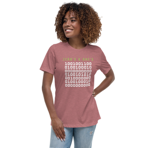 zero's and one's Women's Relaxed T-Shirt
