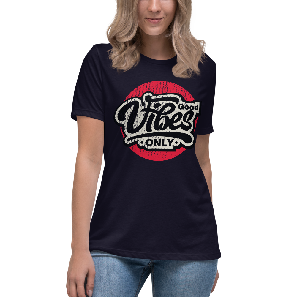 Good Vibes Only Navy T-Shirt