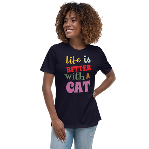 Cat Relaxed T-Shirt