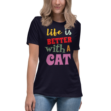 Load image into Gallery viewer, Cat Relaxed T-Shirt