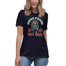 Load image into Gallery viewer, Make Peace Women&#39;s Relaxed T-Shirt