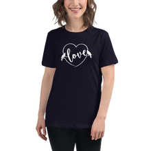 Load image into Gallery viewer, Love Women&#39;s Relaxed T-Shirt