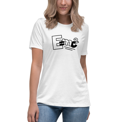 E=mc Women's Relaxed T-Shirt