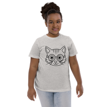 Load image into Gallery viewer, Cat Youth jersey t-shirt