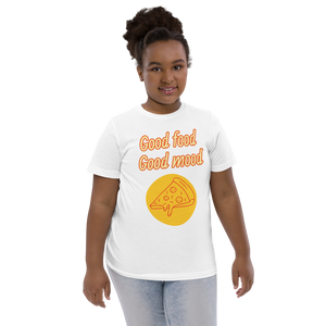 Good Food, Good Mood Youth jersey t-shirt