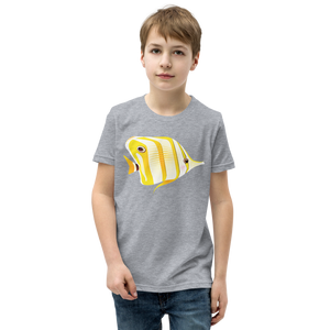 Butterfly fish Youth Short Sleeve T-Shirt