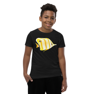 Butterfly fish Youth Short Sleeve T-Shirt