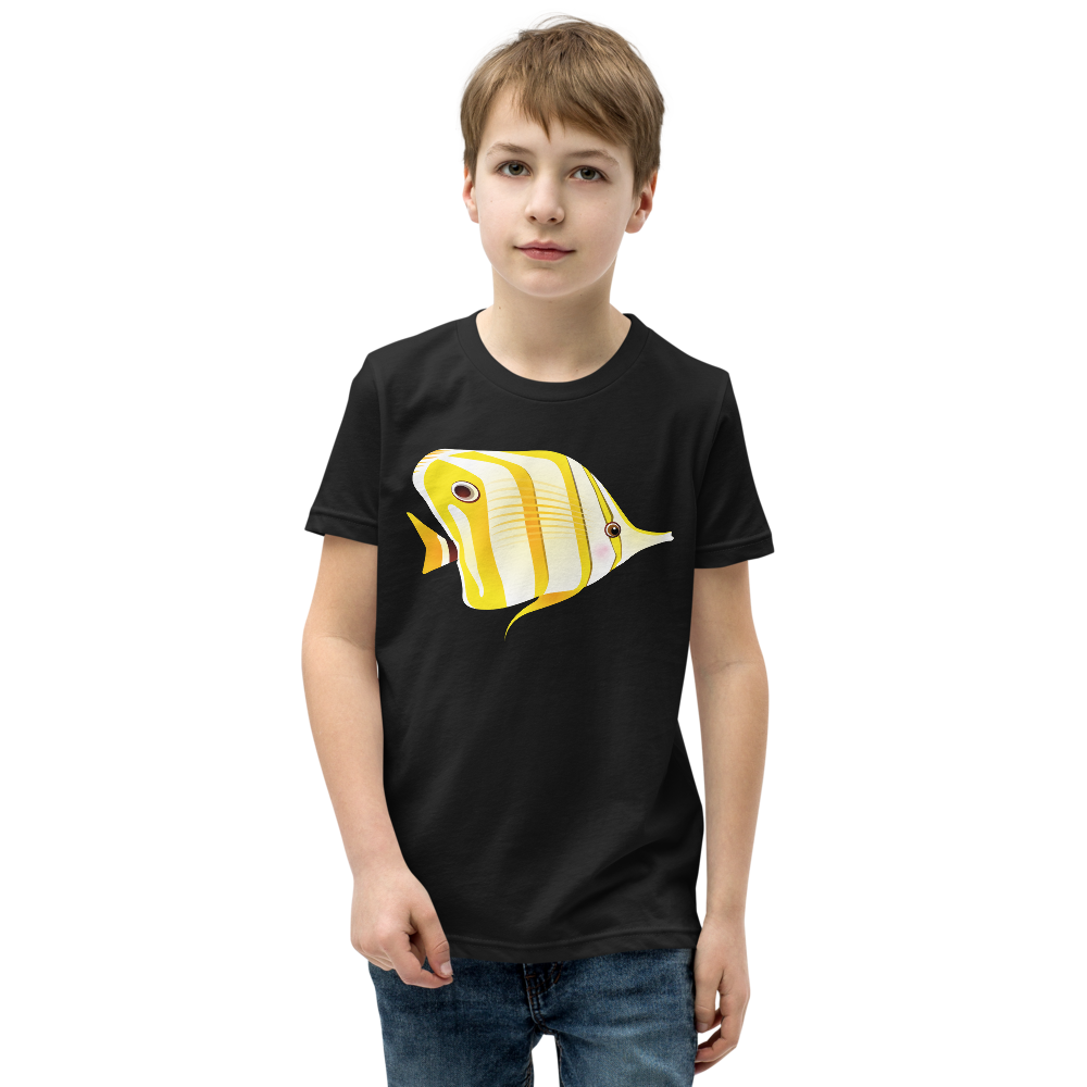 Butterfly fish Youth Short Sleeve T-Shirt