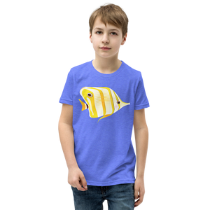 Butterfly fish Youth Short Sleeve T-Shirt