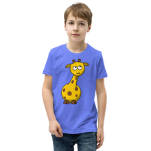Load image into Gallery viewer, Baby giraffe Youth Short Sleeve T-Shirt
