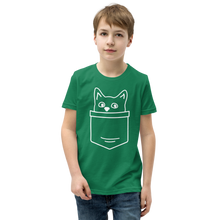 Load image into Gallery viewer, Cat Youth Short Sleeve T-Shirt