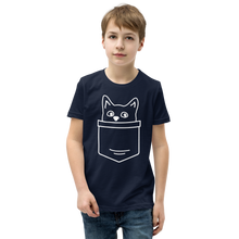 Load image into Gallery viewer, Cat Youth Short Sleeve T-Shirt
