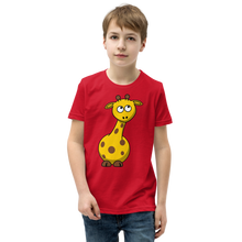 Load image into Gallery viewer, Baby giraffe Youth Short Sleeve T-Shirt
