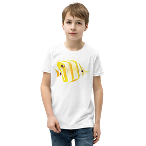 Butterfly fish Youth Short Sleeve T-Shirt