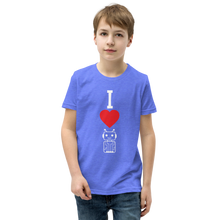 Load image into Gallery viewer, I love Robots Youth Short Sleeve T-Shirt